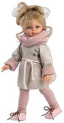 Asi - Кукла Сабрина, с късо палто и розов шал 0516130