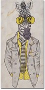 Рисуване Mr. Zebra 1