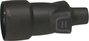 Legrand Куплунг френски черен 2P+Т 16A ІР44 250V гумиран  /10бр/ - 050446
