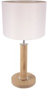 Spot-Light 7017400511528 - Настолна лампа BENITA 1xE27/60W/230V дъб