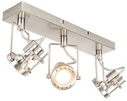 Индустриален прожектор стомана 3-светлина въртящ се и наклоняем - Suplux