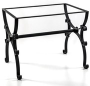 Основа за правоъгълна маса Амалфи от висококачествено ковано желязо