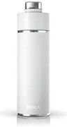 Термос Ninja DW2401EUUKWH, 700 мл, Подходящ и за газирани напитки, Тройна термоизолация, Без BPA, Топло до 8ч, Студено до 24ч, Бял
