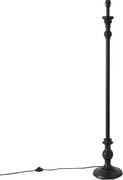 Класическа подова лампа черна без абажур - Classico