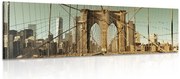 Картина на платно – Мост Манхатън в Ню Йорк