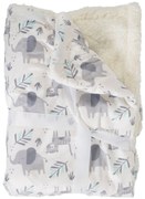 CANGAROO Одеяло в кутия SHAGGY СИВО