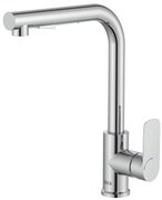 Стоящ смесител за кухня, Roca, A5A856EC00, с въртящ, изваждащ се чучур с 2 функции