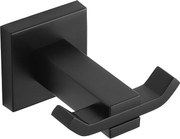 Mexen Vane двоен кука за кърпа, черен - 7020935-70