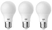 К-кт 3x LED Крушка A60 E27/4,8W/230V 2700K - GP