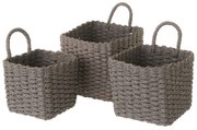 Кошници за хартия в комплект от 3 - Casa Selección