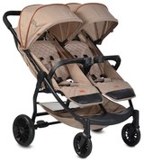 Детска количка за близнаци Rome MONI - бежова