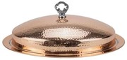 Horecano - Плато овал с капак и медно покритие 50x38.5cm-CHARM-(SG-84671(B)