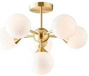 Endon 76501 - Полилей на штанга OSCAR 6xG9/5W/230V златист