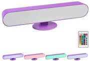 Rabalux 76016 - LED RGB Димируема настолна лампа PARKER LED/3W/5V лилав