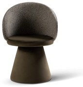 Тъмнозелено кадифено кресло Inez – Micadoni