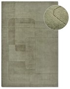 Зелен ръчно изработен вълнен килим 190x280 cm Charlotte – Villeroy&amp;Boch