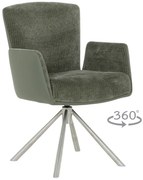 Трапезен стол SINDI - зелен