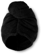 Черни бързосъхнещи памучни кърпи за коса в комплект от 2 бр. 20x13 cm Quick Dry – Catherine Lansfield