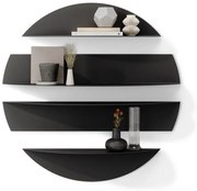 Черни метални рафтове в комплект от 4 броя 76 cm Solis - Umbra