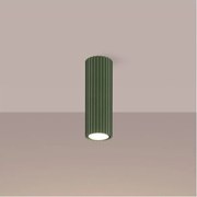 Brilagi - LED точково осветително тяло CRESTO 1xGU10/10W/230V 20 cm зелено