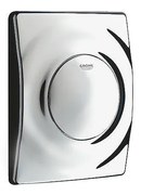 Бутон за писоар, 38808000, хром