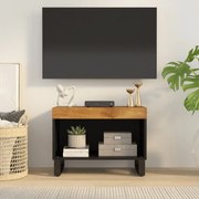 352884 vidaXL ТВ шкаф, 60x33x43,5 см, масивно мангово дърво