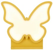 Жълта бебешка лампа Butterfly - Candellux Lighting