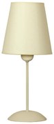 Настолна лампа РЕЙНБОУ, ø200, крем, абажур Шинц Крем, 1xE27