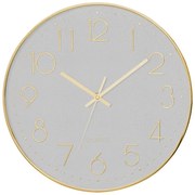 Стенен часовник atmosphera Laure, Ø30 cm - Златист