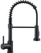 Mexen Clara кухненски смесител, черен - 670501-70