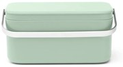 Кутия за хранителни отпадъци Brabantia SinkSide 1005611, 1.8 л, Дръжка за лесно пренасяне, Светлозелен