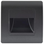 Emithor 70438 - LED осветително тяло STEP LIGHT LED/1W/230V 4000K черно