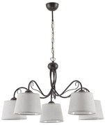 Jupiter 1362 - KM 5 V - Полилей KAMELIA 5xE27/60W/230V на верига