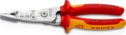 Knipex Клещи инсталаторски 5-в-1, хромирани, VDE 1000V жълто-червена ръкохватка 200мм,  - K1376200ME