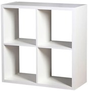 Библиотечка Clever Cube-Бял