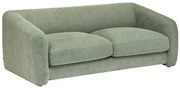 Триместен разтегателен диван atmosphera Guppy, 198x98x73 cm - Зелен