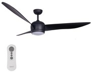 Lucci air 512910-LED Вентилатор за таван AIRFUSION NORDIC LED/20W/230V черен + д.у.