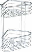 WENKO 25569100-Ъглов рафт TRESTINA 25x35 см неръждаема стомана/сребрист