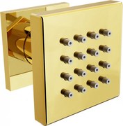 Mexen външна странична дюза, златна - 79360-50