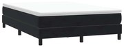 3315827 vidaXL Box Spring Легло без матрак Черно 140x210 cm Velvet