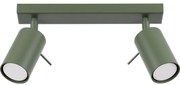 Sollux SL.1501 - Спот RING 2xGU10/10W/230V зелен