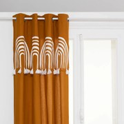 Завеса принтирана atmosphera Soleya, 140x260 см, С пискюли