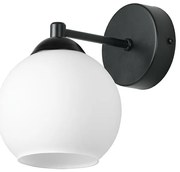 Аплик КОМПАС G, черен/бял, 1xE27