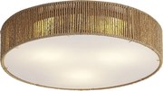 Japandi плафон естествен с абажур 46см 3 светлини - Luz