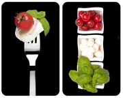 Комплект от 2 стъклени капака за печка , 52 x 30 cm Caprese - Wenko