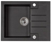 ALVEUS 1090951 - Кухненска мивка ROCK 59,5x47,5 см гранит/черен