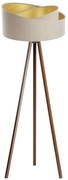 Подова лампа GALAXY 1xE27/60W/230V бежово/венге