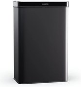 Klarstein Безконтактен, сензорен кош за отпадъци, 50 л, неръждаема стомана, плавно затваряне, захранване с батерии, LED дисплей, таймер