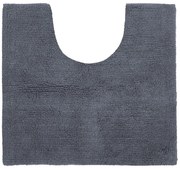 Синя постелка за баня 50x45 cm Riva - Tiseco Home Studio