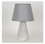 Настолна лампа 1xE14/40W/230V патина/сив